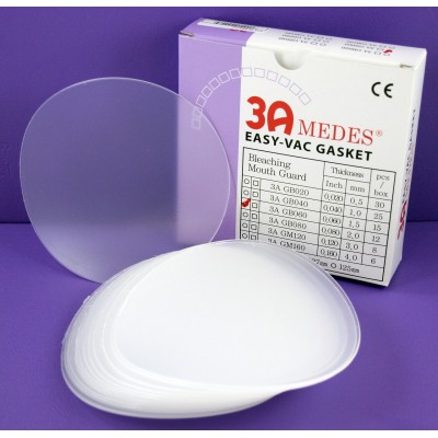 3A Medes EV Gasket пласт. мягк. для капп отбел., кругл. Ø125, 1,5 мм
